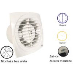 VENTILATOR S TAJMEROM OL A-120 T